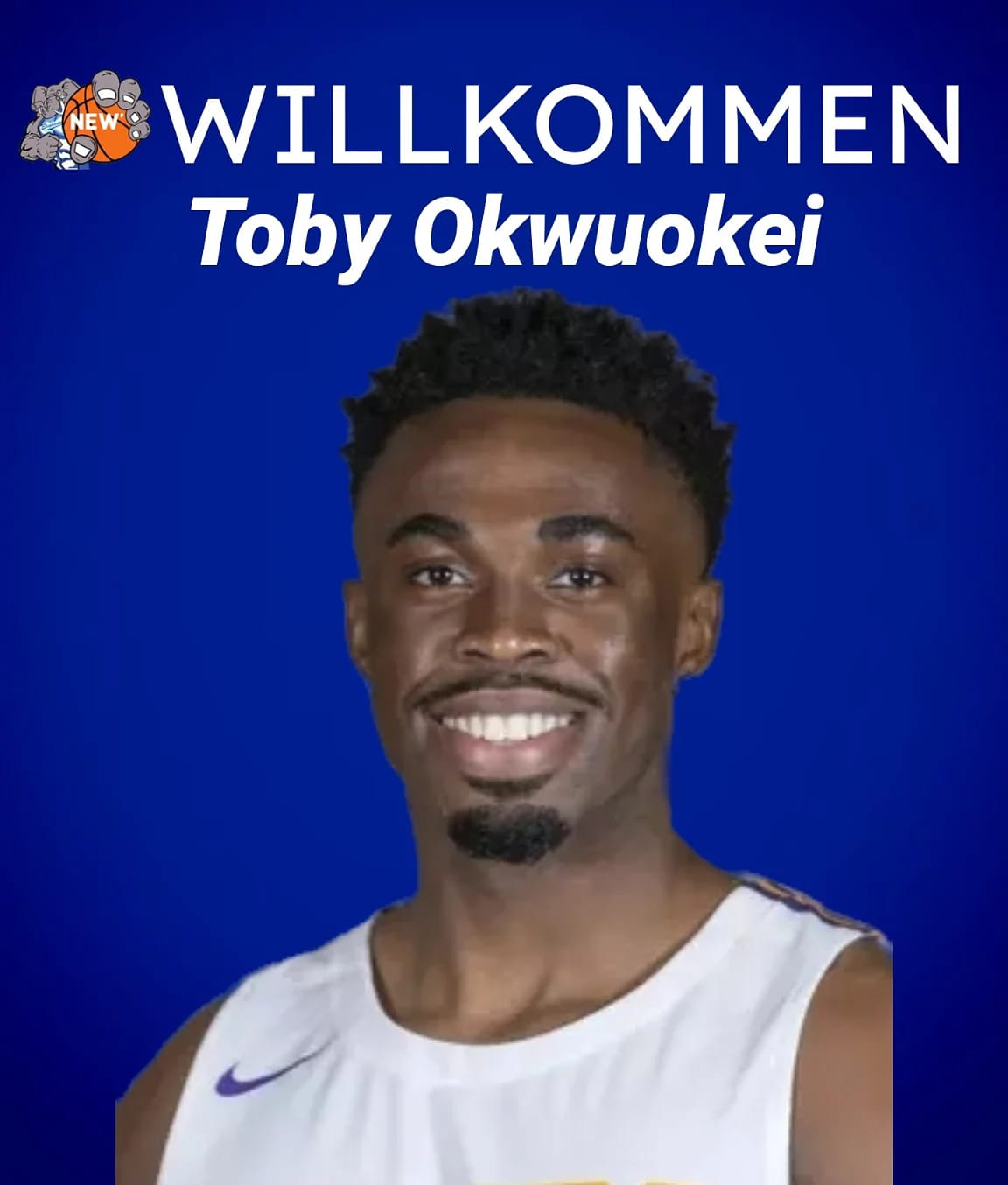 Toby Okwuokei Willkommen