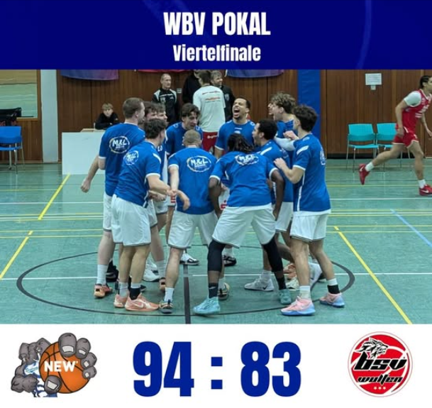 WBV Pokal Viertelfinale