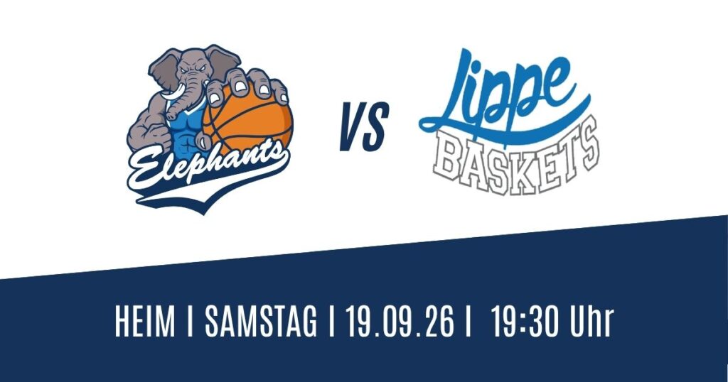 Rheingas Elephants VS LippeBaskets Werne